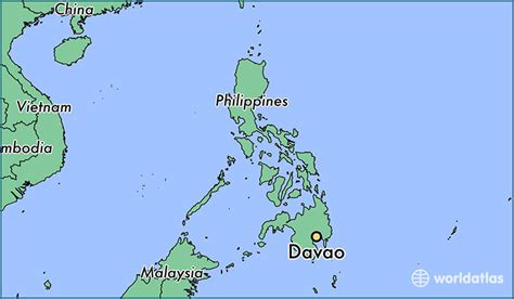 Geographic coordinates of Davao City. Latitude, longitude, and .